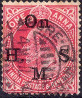 INDIA (BRITISCH OCCUPATION) :1907: Y.S53° : 1 Anna :  Gestempeld / Oblitéré / Cancelled. - 1902-11 King Edward VII