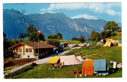 SUISSE ISEELWALD Camping Du Lac Plan Peu Courant - Wald