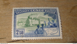 CONGO BELGE, 1948  50th Anniversary Of The Inauguration, Mint** ............ CL1-4-5a - Unused Stamps