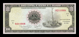 El Salvador 100 Colones 1988 Pick 137b Sc Unc - El Salvador