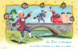 FÊTES - VŒUX - Joyeuses Fête De Sainte Catherine  - Le Pont D'Avignon - Colorisé  -  Carte Postale  Ancienne - Sint Catharina