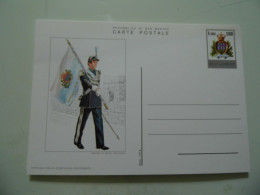 Cartolina Postale "UFFICIALE DELLA COMPAGNIA UNIFOMATA" Lire 120 - Cartas & Documentos