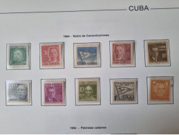 CUBA  NEUF  1954    RETIRO  DE  COMUNICACIONES  //  PARFAIT  ETAT  //  1er  CHOIX  // - Ungebraucht
