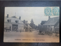 18 - NANCAY - Une Vue De La Place - Nançay