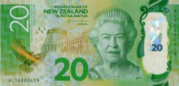 NEW ZEALAND - 2016 20 Dollars UNC - Neuseeland