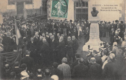 CPA 56 PONTIVY / INAUGURATION DU MONUMENT ERNEST JEAN - Altri & Non Classificati