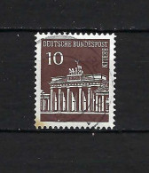 Berlin (112), 1966, Mi. 186R (m. Zählnummer) Gestempelt - Roulettes