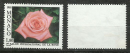 Monaco N°  1297   Rose Princesse Grace     Neuf  ( * ) B/TB  Voir Scans   Soldé  ! ! ! - Unused Stamps