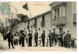 LE PERTHUS POSTE DES CARABINIERS ESPAGNOLS 1907 - Roussillon