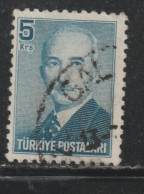 TURQUIE 862 // YVERT 1065 // 1948 - Used Stamps
