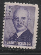 TURQUIE 864 // YVERT 1068 // 1948 - Used Stamps