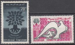 N° 502 Et N° 503 De Tunisie - X X - ( E 1090 ) - Refugiados