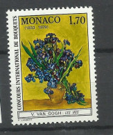 Monaco N°  1162 Les  Iris  Van Gogh      Neuf  * *   B/TB  Voir Scans   Soldé  ! ! ! - Impressionisme