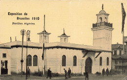 BELGIQUE - Bruxelles - Pavillon Algérien - Carte Postale Ancienne - Universal Exhibitions