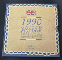 UNITED KINGDOM 1990 GREAT BRITAIN BU SET – ORIGINAL - GRAN BRETAÑA GB - Nieuwe Sets & Proefsets