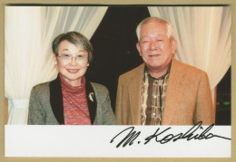 Masatoshi Koshiba (1926-2020) - Japanese Physicist - Signed Photo - Nobel Prize - Inventeurs & Scientifiques