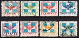 1914. EPIRUS. Coat Of Arms Byzans Complete Set With 8 Stamps. Unusual.  (Michel 9-16) - JF536099 - Epiro Del Norte