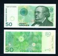 NORWAY - 2015 50 Kroner UNC - Noruega