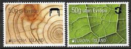 Islande 2011, N°1231/1232 Neufs Europa Forêts - Unused Stamps