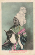 Folklore - Costumes Normands - EP - Colorisé - Carte Postale Ancienne - Costumes