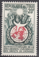 N° 275 Du Togo - X X - ( E 1766 ) - Droit De L'Homme - Other & Unclassified
