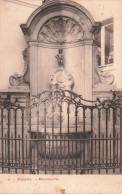 BELGIQUE - Bruxelles - Manneke Pis - Carte Postale Ancienne - Monumentos, Edificios