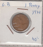 GRAN BRETAÑA - 1 PENIQUE DE COBRE DE 1971 - 1 Penny & 1 New Penny