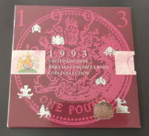 UNITED KINGDOM 1993 GREAT BRITAIN BU SET – ORIGINAL - GRAN BRETAÑA GB - Mint Sets & Proof Sets