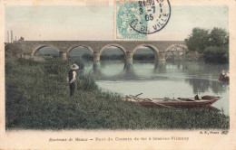 FRANCE - Meaux - Pont Du Chemin De Fer à Isles Les Villenoy - Colorisé - Carte Postale Ancienne - Meaux