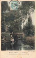 FRANCE - Meaux - Le Pont Rouge à L'embouchure Du Grand Morin à Esbly - Colorisé - Carte Postale Ancienne - Meaux