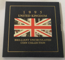 UNITED KINGDOM 1995 GREAT BRITAIN BU SET – ORIGINAL - GRAN BRETAÑA GB - Mint Sets & Proof Sets
