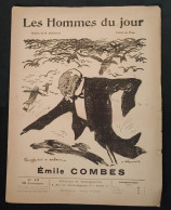 1908 LES HOMMES DU JOUR N°10 - Émile COMBES Né à Roquecourbe ( 81 ) Et Mort à Pons ( 17 ) - 1850 - 1899