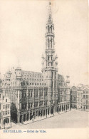 BELGIQUE - Bruxelles - Hôtel De Ville - Carte Postale Ancienne - Monumenti, Edifici