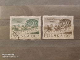 1964 Poland	Horses (F40) - Used Stamps