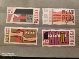 1964 Poland	Worker's Party (F40) - Used Stamps
