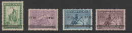 Ruanda-Urundi - COB/OBP 114-117 Meulemans - MNH/**/NSC - Unused Stamps