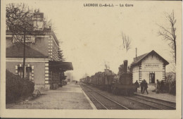 37 LACROIX - La Gare - Other & Unclassified