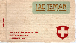 Lac Léman - Carnet De 24 Vues - Colecciones Y Lotes