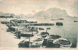 ITALIE - Palermo -  S Erasmo - Spiaggia - Animé - Carte Postale  Ancienne - Palermo