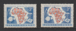 Ruanda-Urundi - COB/OBP 217-218 - MNH/**/NSC - Unused Stamps