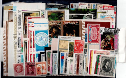 LOT OF 244 STAMPS MINT+USED+ 16 BLOCKS MI- 90 EURO VF!! - Collections (sans Albums)