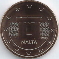 Malta  2023  2 Cent   UNC Uit De BU   EXTREME RARE - ZEER ZELDZAAM  !! - Malte