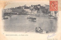 CPA 56 BELLE ILE EN MER / LE PALAIS LE PORT - Autres & Non Classés