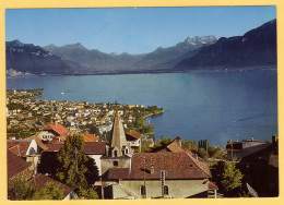 La Riviera Vaudoise Et Les Dents Du Midi Vues De Chardonne, Switzerland - Chardonne