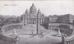 CPA - IL VATICANO, PANORAMA, THE CATHEDRAL, STATUES, BUILDINGS, ROME - ITALY - Panoramic Views