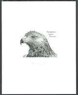 Lars Sjööblom. Sweden 2004. Golden Eagle.  Steel Engraving. LIMITED EDITION. Signed. RARE !! - Essais & Réimpressions