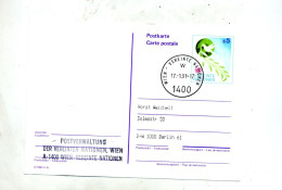 Carte Postale 5 Colombe Cachet Wien - Cartas & Documentos