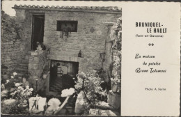 82 BRUNIQUEL LE HAULT - LA MAISON DU PEINTRE BRUNO TALAMONI - CPSM INCONNUE - Other & Unclassified