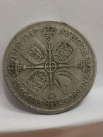 1 FLORIN  ARGENT 1928 GEORGE V ROYAUME UNI / UNITED KINGDOM SILVER - J. 1 Florin / 2 Shillings