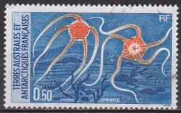 1987 - TERRES AUSTRALES - T.A.A.F - Faune Aquatique: Ophiules - N° 122 - Oblitérés